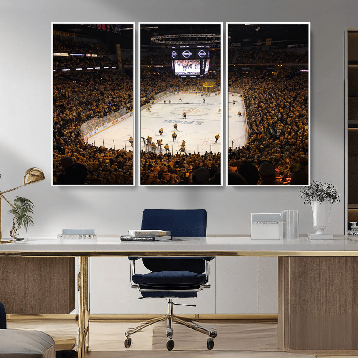 Bridgestone Arena - Nashville Predators Hockey Team Print -
