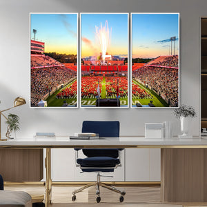 North Carolina State University Canvas Print, North Carolina