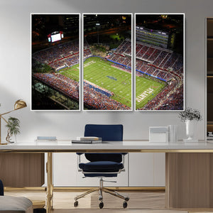 Florida Atlantic University Owls Canvas Print, Football Team