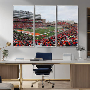 University of Illinois Fighting Illini Football Team Print -