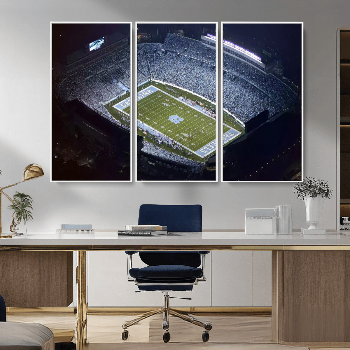 University of North Carolina Tar Heels Football Team Print -