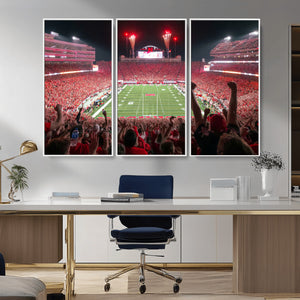 University of Nebraska Cornhuskers Football Team Print -