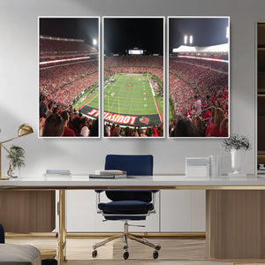 University of Louisville Cardinals Football Team Print -