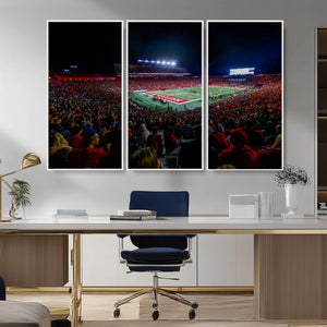 Rutgers Scarlet Knights Football Team Print - SHI Stadium,