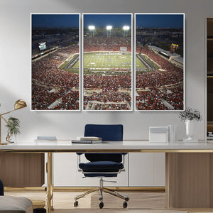 Texas Tech Red Raiders Football Team Print - Lubbock Jones