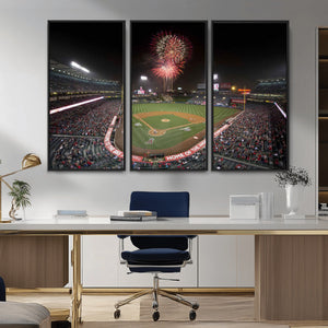 Fireworks at Angel Stadium – Los Angeles Angels Canvas
