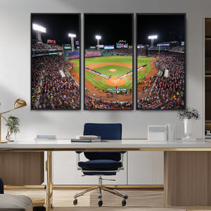 Fenway Park Wall Art Canvas Print | Large Baseball Stadium