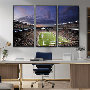 New England Patriots Football Team Print - Foxborough