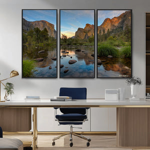 Yosemite Valley Wall Art Canvas Print – Framed El Capitan