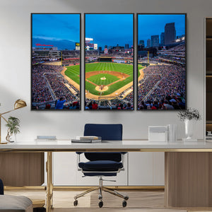 Target Field Stadium Wall Art Canvas Print – Minnesota Twins