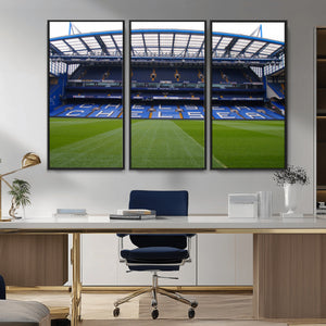 Stamford Bridge Chelsea Football Stadium Canvas Wall Art