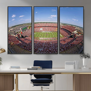 William Brice Stadium Wall Art Canvas Print – Stadium Crowd