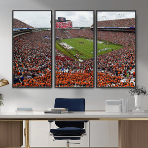 Jordan-Hare Stadium Wall Art Canvas Print, College Sports