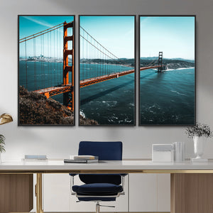 Golden Gate Bridge Wall Art Canvas Print – San Francisco
