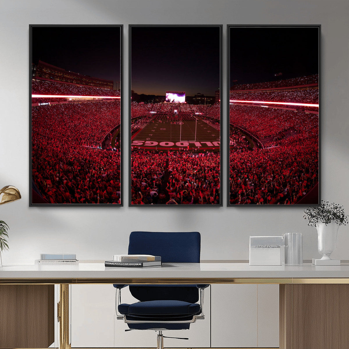 Sanford Stadium Wall Art Canvas Print – Georgia Bulldogs