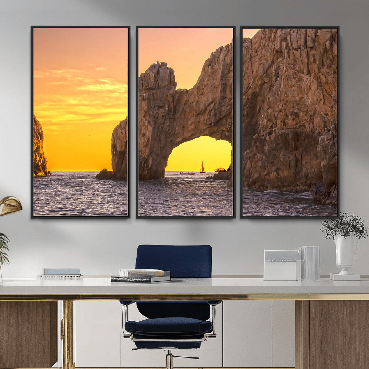 El Arco Cabo San Lucas Ocean Arch Wall Art Canvas Print
