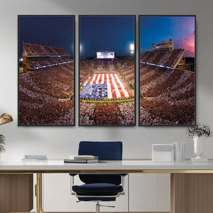 Oklahoma Memorial Stadium Wall Art Canvas Print – Oklahoma