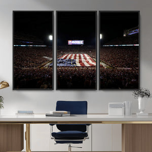 Oklahoma Memorial Stadium Wall Art Canvas Print – Oklahoma