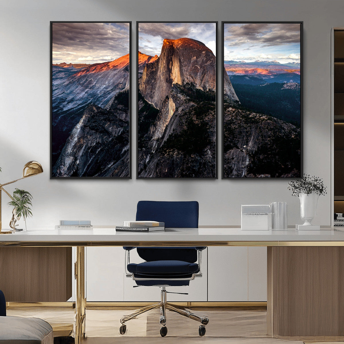 Half Dome Yosemite Wall Art – Majestic Mountain Landscape