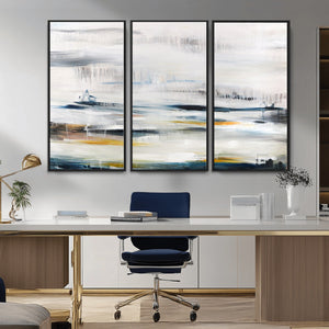 Soft Color Abstract Canvas Print