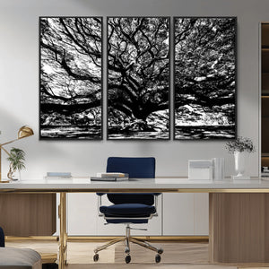Mighty Angel Oak Wall Art | Angel Oak Tree Art Print