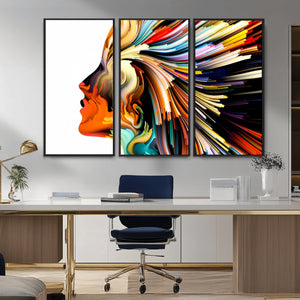 Profile Colors Canvas Print