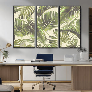 Palm Leaves Canvas Print