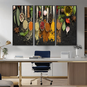 Spices Wall Art Canvas Print