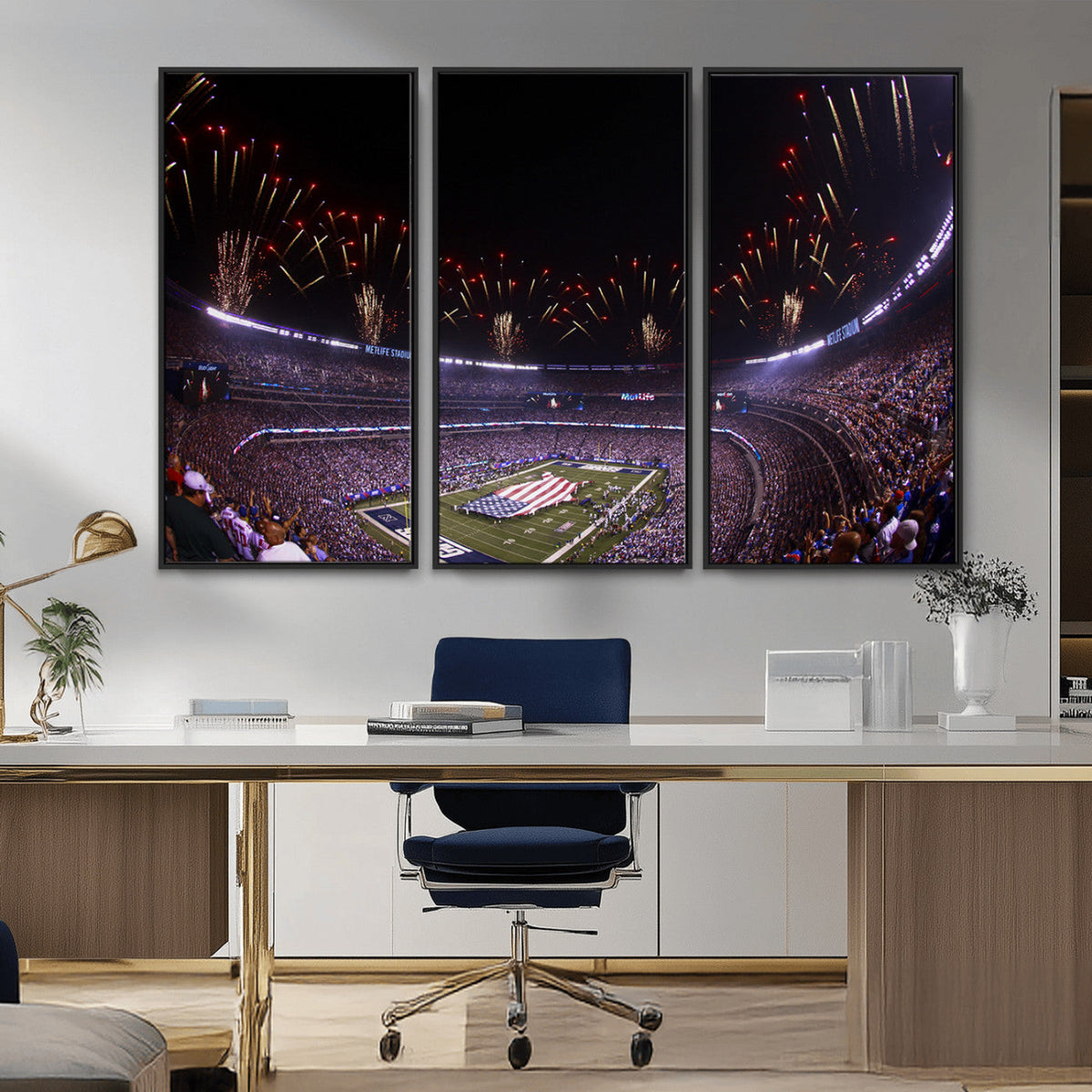 New York Giants Football Team Print - East Rutherford