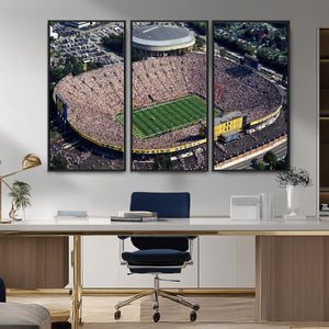 Michigan Wolverines Football Team Print - Ann Arbor Michigan