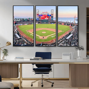 San Francisco Giants Baseball Team Print - Oracle Park