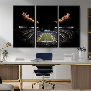 Eagles Field Stadium Wall Art | Philadelphia Eagles Football