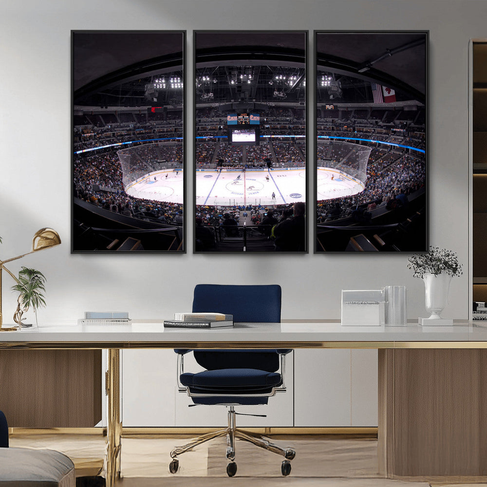 Ball Arena Denver Colorado Avalanche Hockey Team Wall Art