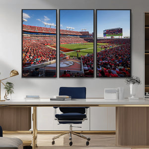 Florida Tampa Raymond James Stadium Wall Art Canvas Print -