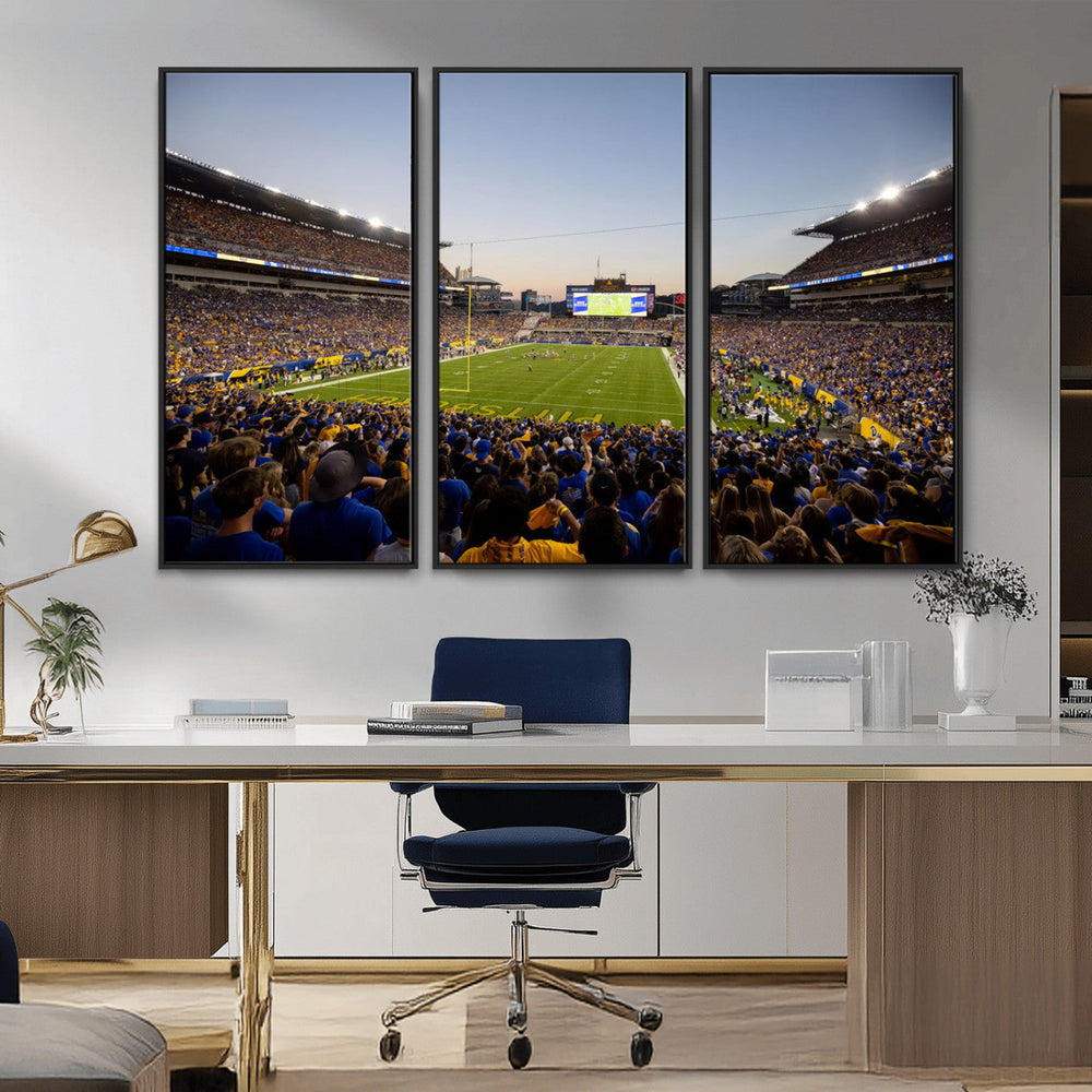 Pittsburgh Panthers Football Team Print - Pittsburgh
