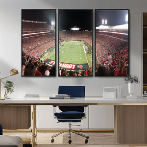 University of Louisville Cardinals Football Team Print -