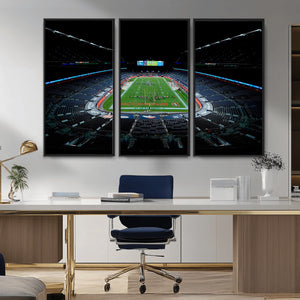 Denver Broncos Football Team Print Canvas- Denver Empower