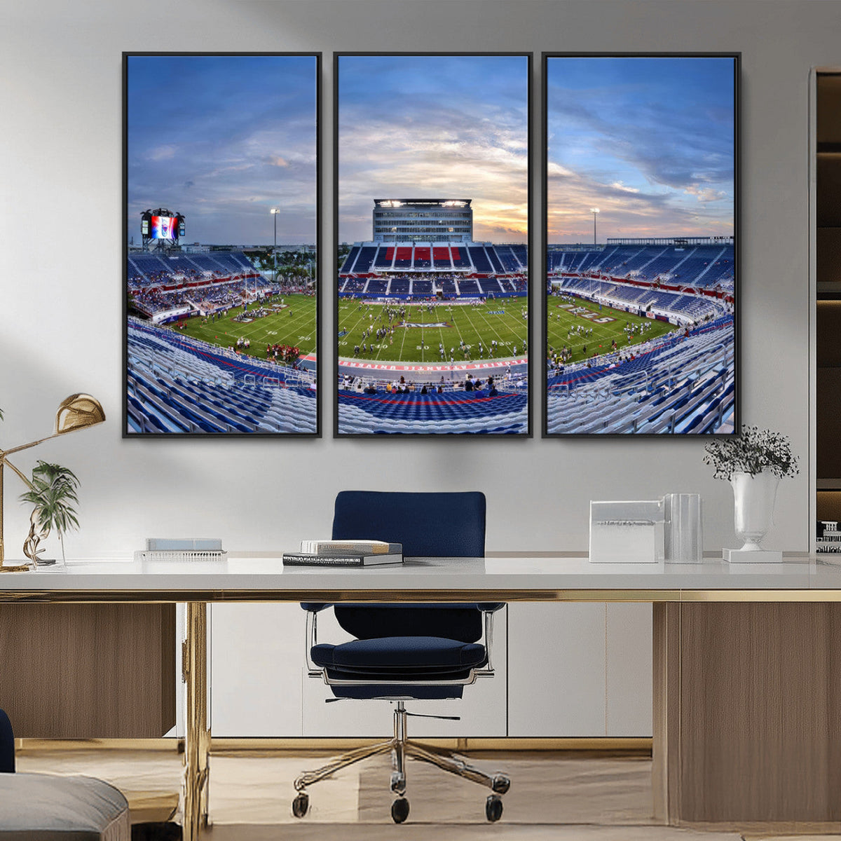 Florida Atlantic University Owls Football Team Print - Boca