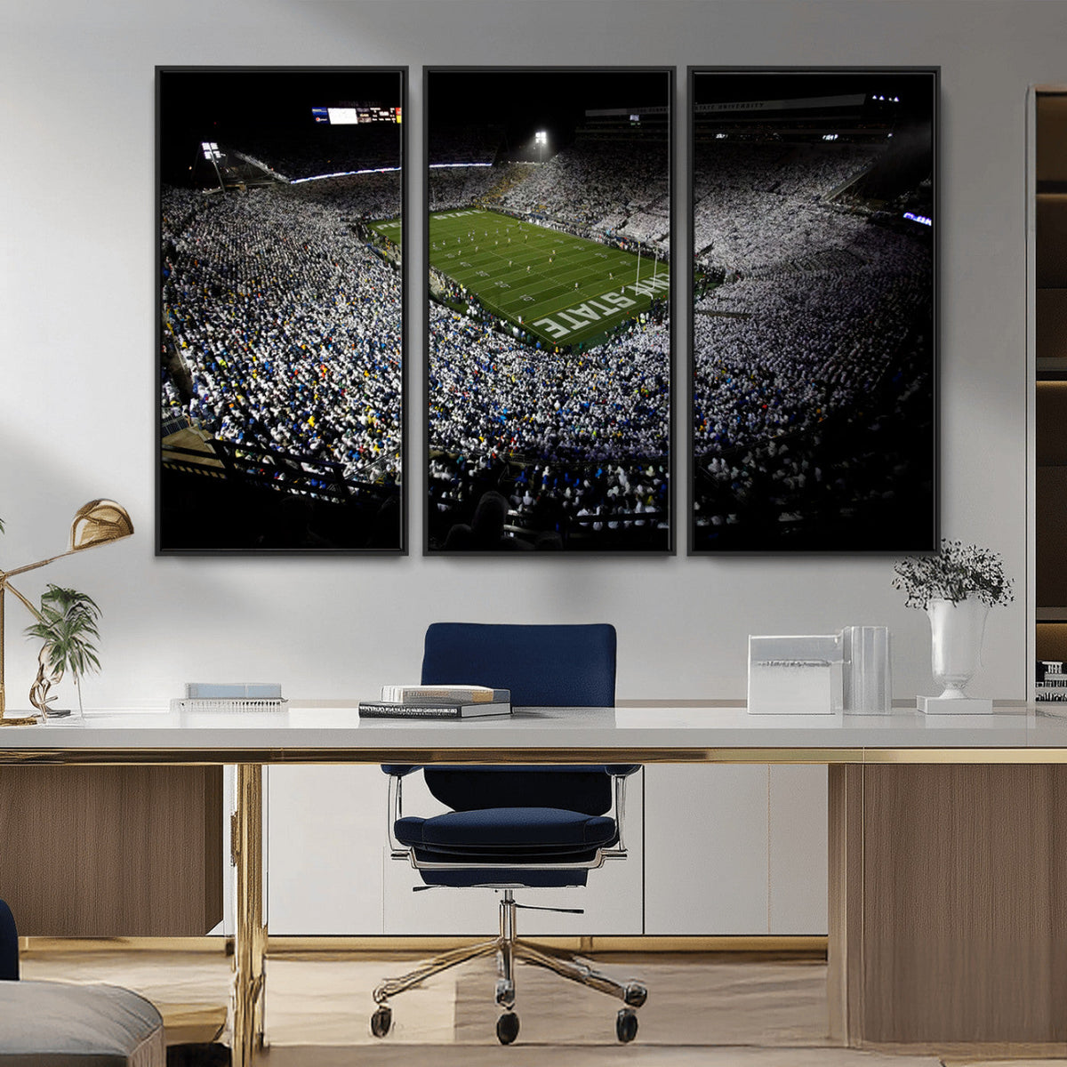 Penn State Football Stadium Wall Art - Beaver Stadium Canvas