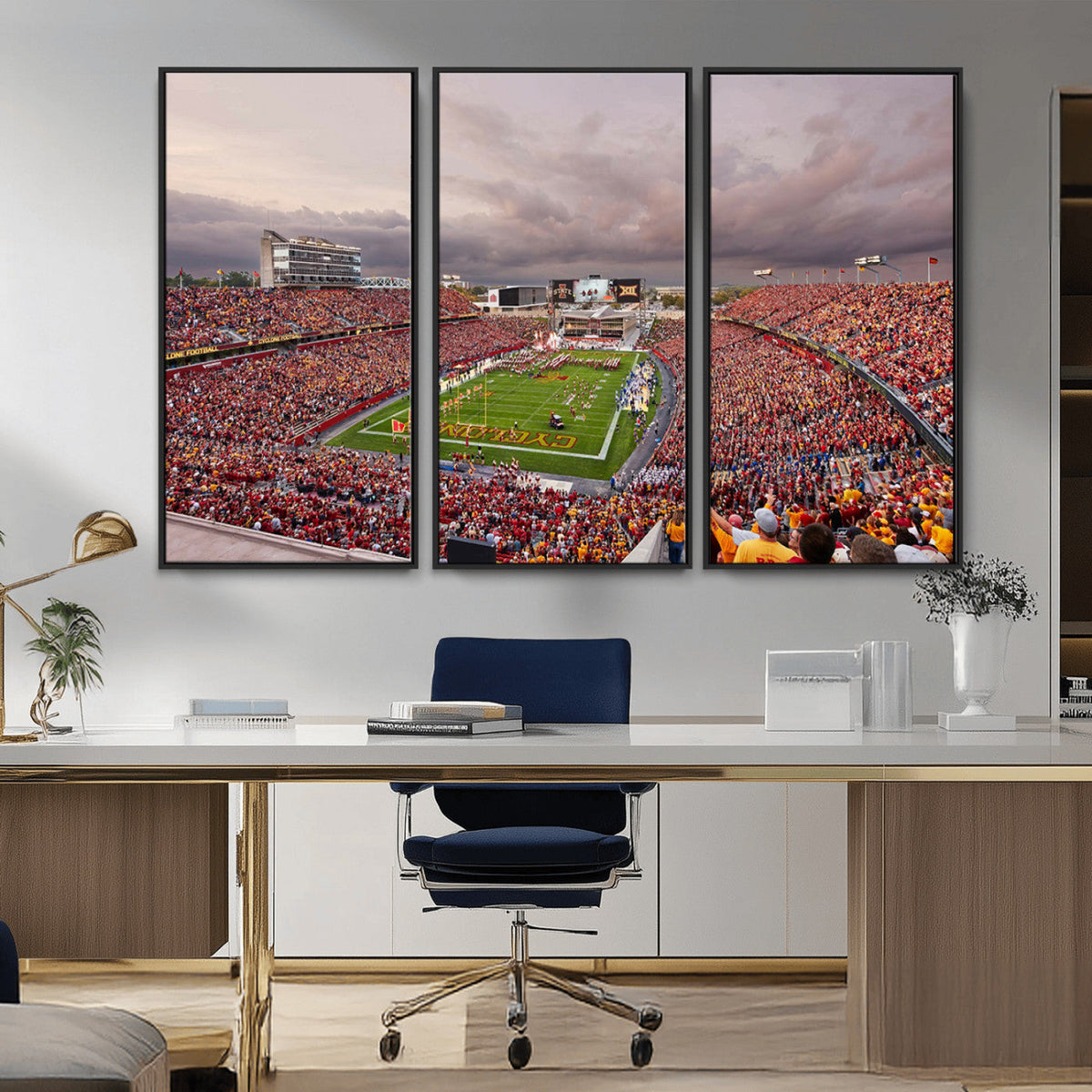 Iowa State University Cyclones Football Team Print - Ames