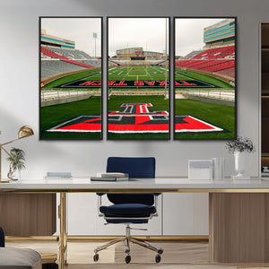 Texas Tech Red Raiders Football Team Print - Lubbock Jones