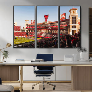 Jones AT&T Stadium Texas Tech Red Raiders Wall Art | Large