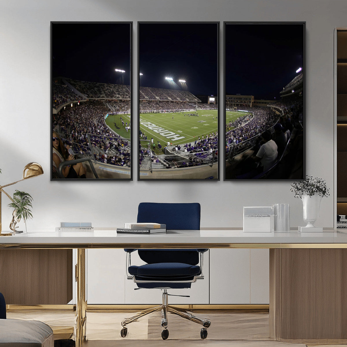 TCU Horned Frogs Football Team Print - Fort Worth Amon G.