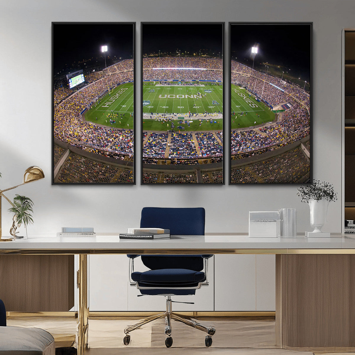 The University of Connecticut UCONN Huskies Football Team