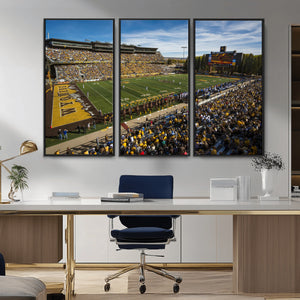 University of Wyoming Cowboys Football Team Print - Laramie
