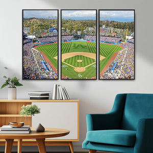 Citi Field Wall Art Print | 3-Panel New York Mets Baseball