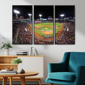 Fenway Park Wall Art Canvas Print | Large Baseball Stadium