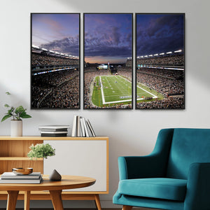 New England Patriots Football Team Print - Foxborough