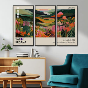 Yayoi Kusama Japan 1986 Wall Art Canvas Print – Vibrant
