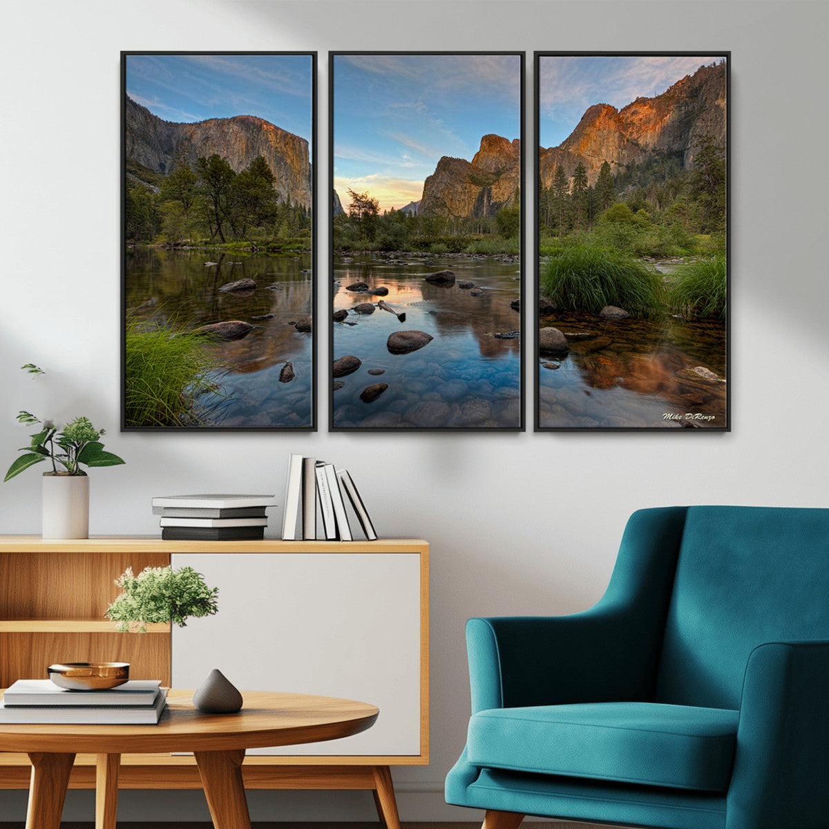 Yosemite Valley Wall Art Canvas Print – Framed El Capitan